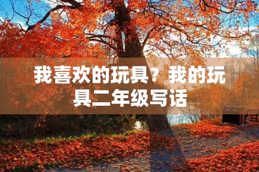我喜欢的玩具?我的玩具二年级写话 我喜欢的玩具?我的玩具二年级写话