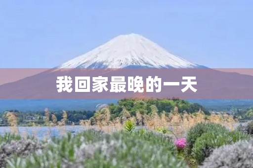 我回家最晚的一天 我回家最晚的一天