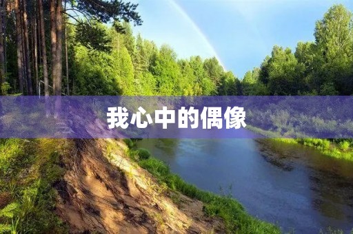 我心中的偶像 我心中的偶像