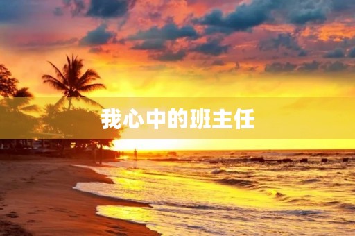 我心中的班主任