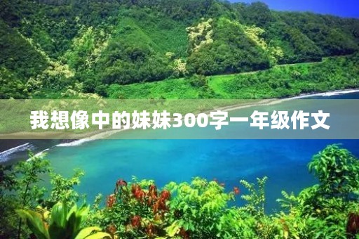我想像中的妹妹300字一年级作文