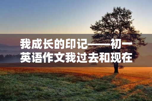 我成长的印记——初一英语作文我过去和现在的变化 我成长的印记——初一英语作文我过去和现在的变化