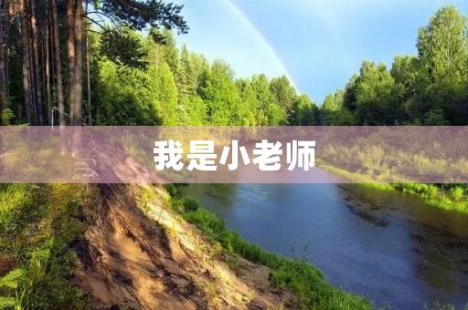 我是小老师 我是小老师