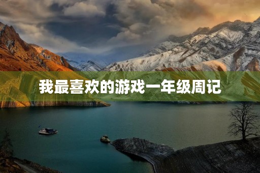 我最喜欢的游戏一年级周记 我最喜欢的游戏一年级周记