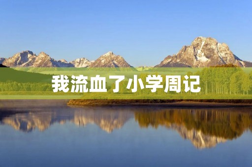 我流血了小学周记 我流血了小学周记
