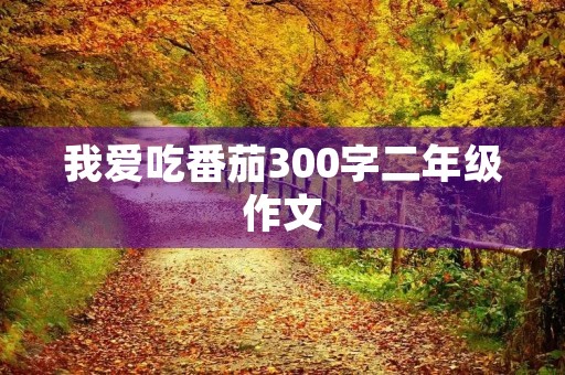 我爱吃番茄300字二年级作文