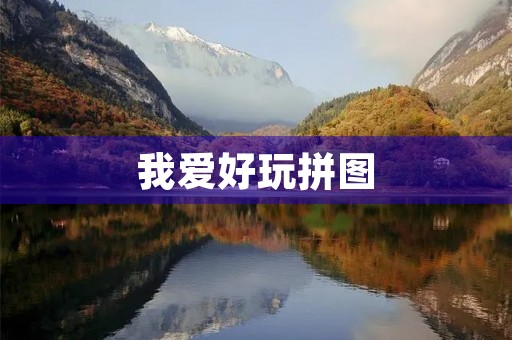 我爱好玩拼图