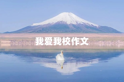 我爱我校作文 我爱我校作文