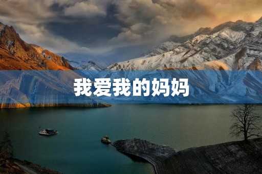 我爱我的妈妈 我爱我的妈妈