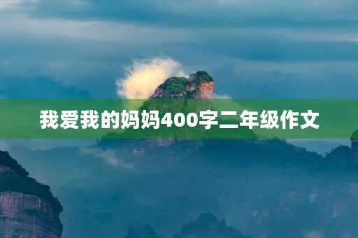 我爱我的妈妈400字二年级作文