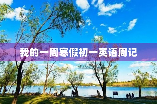 我的一周寒假初一英语周记