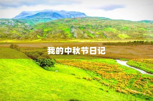 我的中秋节日记