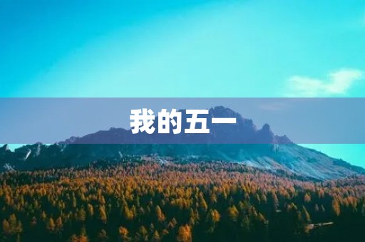 我的五一 我的五一