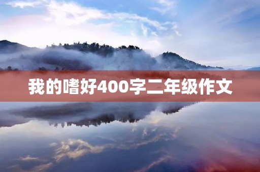 我的嗜好400字二年级作文