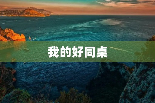 我的好同桌 我的好同桌