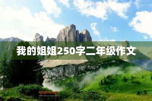 我的姐姐250字二年级作文 我的姐姐250字二年级作文