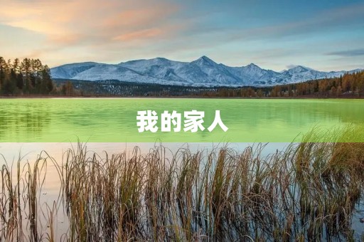我的家人,那份温暖的依靠 我的家人,那份温暖的依靠