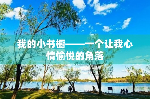 我的小书橱——一个让我心情愉悦的角落