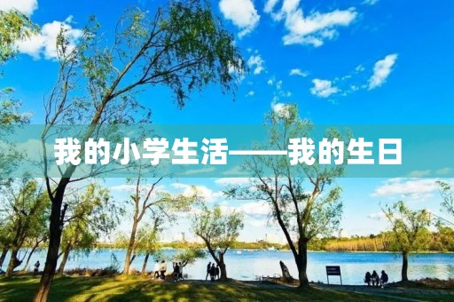 我的小学生活——我的生日