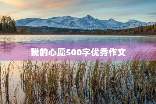 我的心愿500字优秀作文 我的心愿500字优秀作文