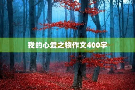 我的心爱之物作文400字 我的心爱之物作文400字