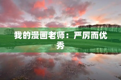 我的漫画老师：严厉而优秀