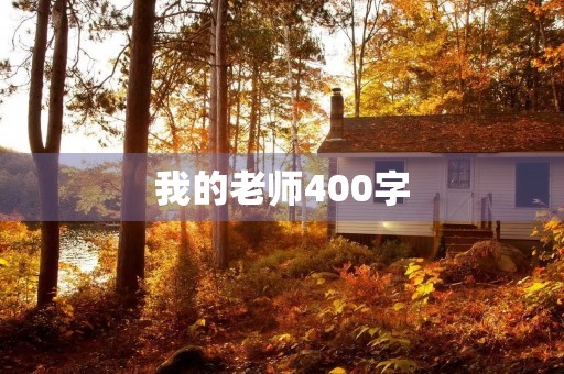我的老师400字