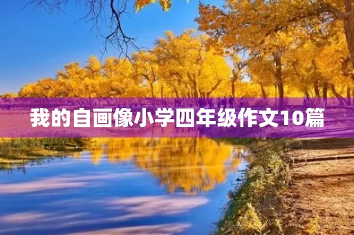 我的自画像小学四年级作文10篇 我的自画像小学四年级作文10篇