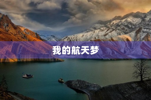 我的航天梦 我的航天梦