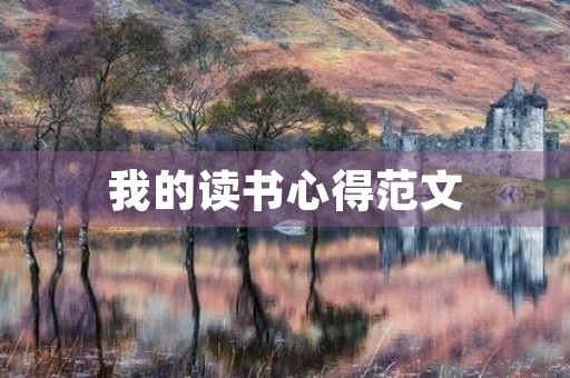 我的读书心得范文