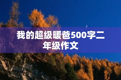 我的超级暖爸500字二年级作文 我的超级暖爸500字二年级作文