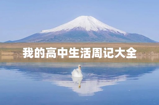 我的高中生活周记大全
