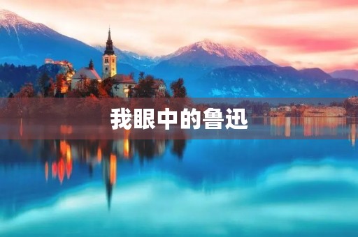 我眼中的鲁迅 我眼中的鲁迅
