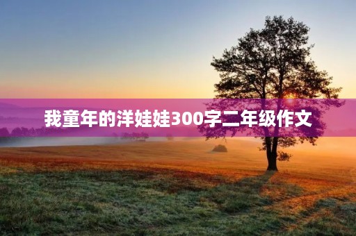 我童年的洋娃娃300字二年级作文