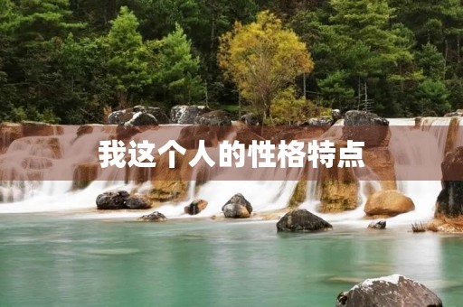 我这个人的性格特点