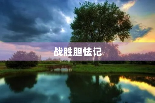 战胜胆怯记 战胜胆怯记