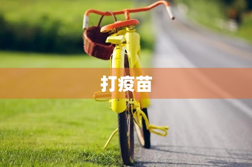 打疫苗,保卫健康 打疫苗,保卫健康