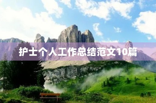 护士个人工作总结范文10篇