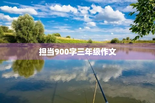 担当900字三年级作文