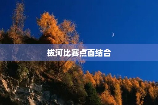 拔河比赛点面结合,让体育活动更加精彩 拔河比赛点面结合,让体育活动更加精彩