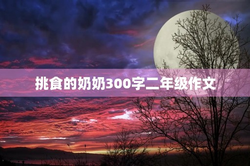 挑食的奶奶300字二年级作文