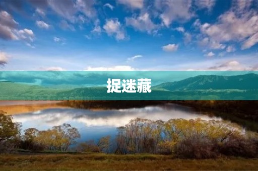捉迷藏 捉迷藏