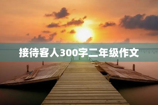 接待客人300字二年级作文