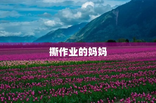 撕作业的妈妈 撕作业的妈妈