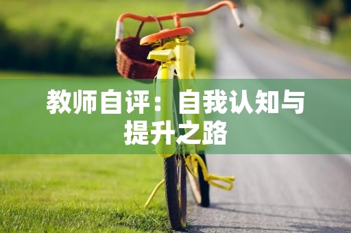 教师自评：自我认知与提升之路
