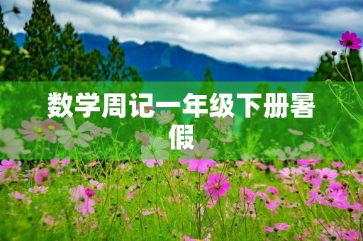 数学周记一年级下册暑假 数学周记一年级下册暑假