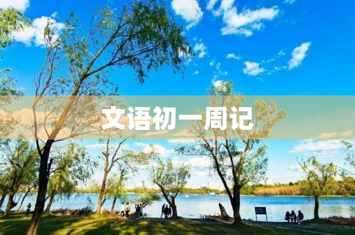 文语初一周记 文语初一周记