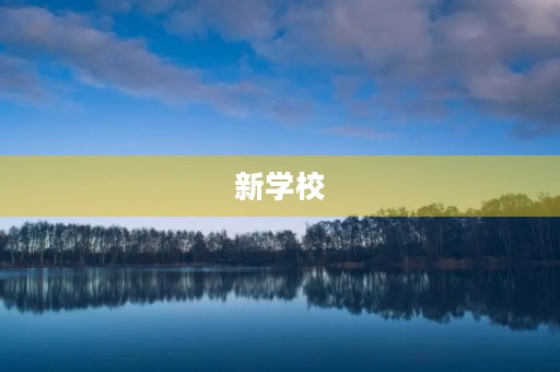新学校,我来了 新学校,我来了