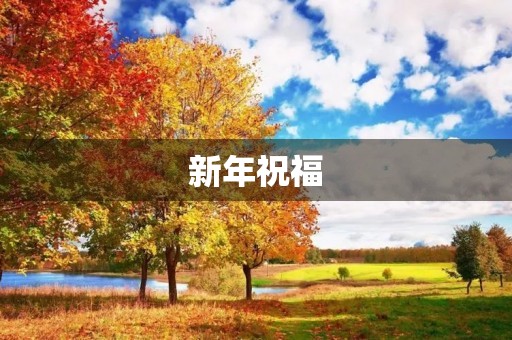 新年祝福,祝福你更美好的未来 新年祝福,祝福你更美好的未来