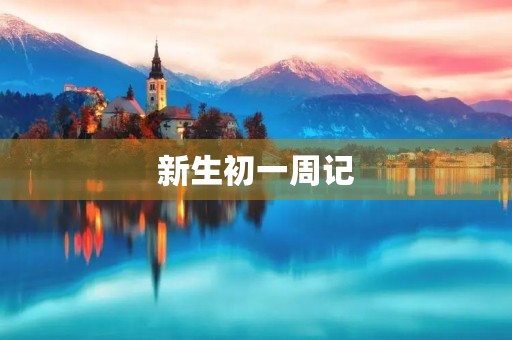 新生初一周记